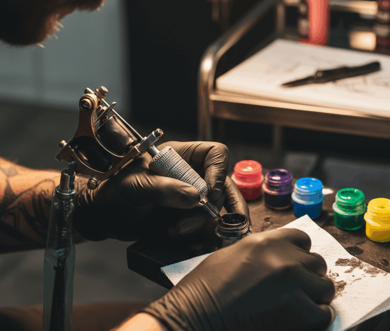 Alerta sanitaria sobre productos cosméticos: tinta de tatuaje Viking By Dynamic