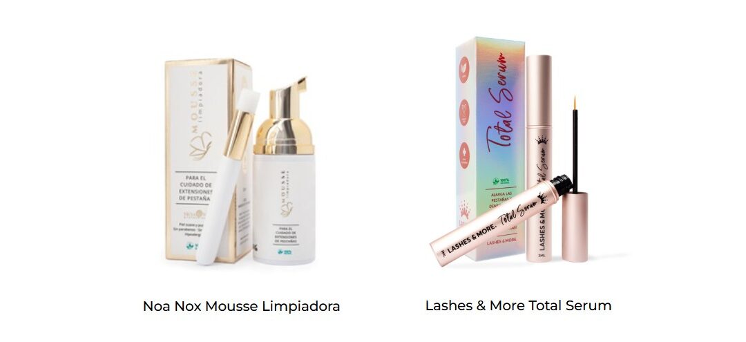 Retiran del mercado un lote de Noa Nox Mousse Limpiadora y Lashes & More Total Serum por incumplimiento microbiológico
