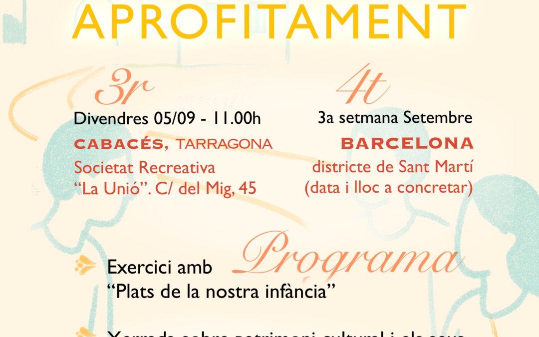 ¡Taller de Memoria y Aprovechamiento!