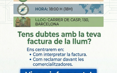 T’esperem al taller sobre la factura de la llum!