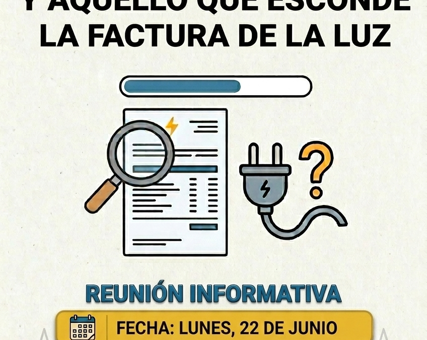 Taller: ¿Qué dice, qué no dice y qué esconde la factura de la luz?