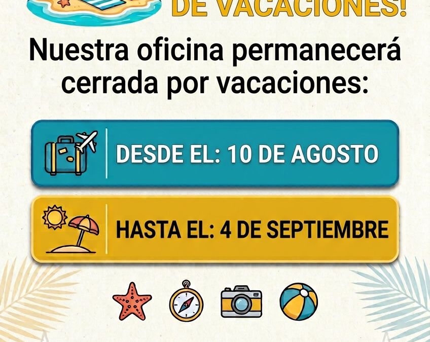 ¡La OCUC se va de vacaciones!