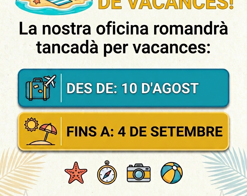 L’OCUC se’n va de vacances!